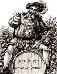 Plus je bois, mieux je chante!