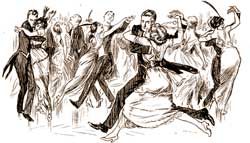 Dancing at the bumpy ball