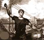figure with electricity