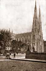 st patrick's cathedral, new york city