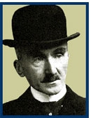 Henri Bergson, wearing a silly hat