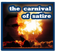 The Carnival of Satire -- image of explosion and N. Korean 'leader'