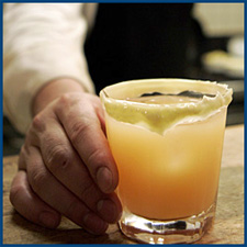 Margarita with mayonaise