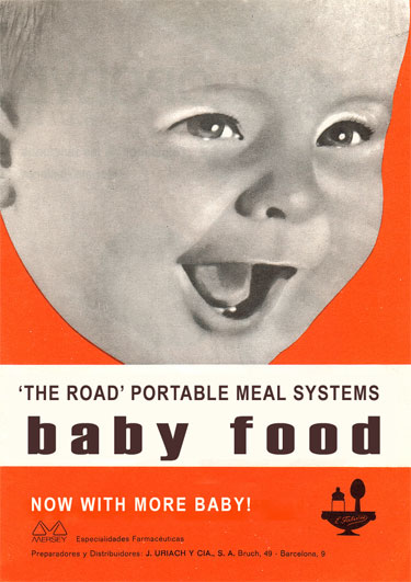 packaging for The Road portable meal systems BABY FOOD - now with more baby