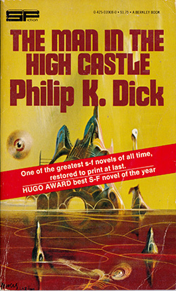 cover art for the man in the high castle by philip k. dick